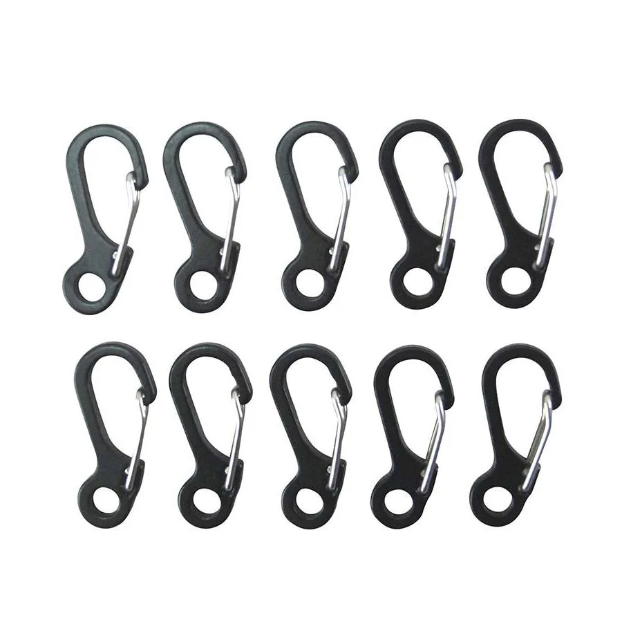 10pk Paracord Carabiners - Image 2
