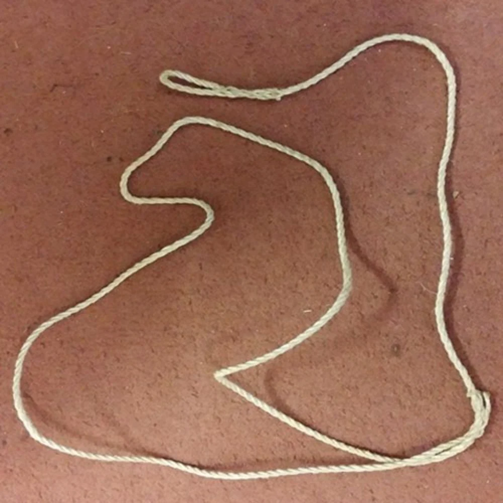 Vintage 110cm string Guy lines