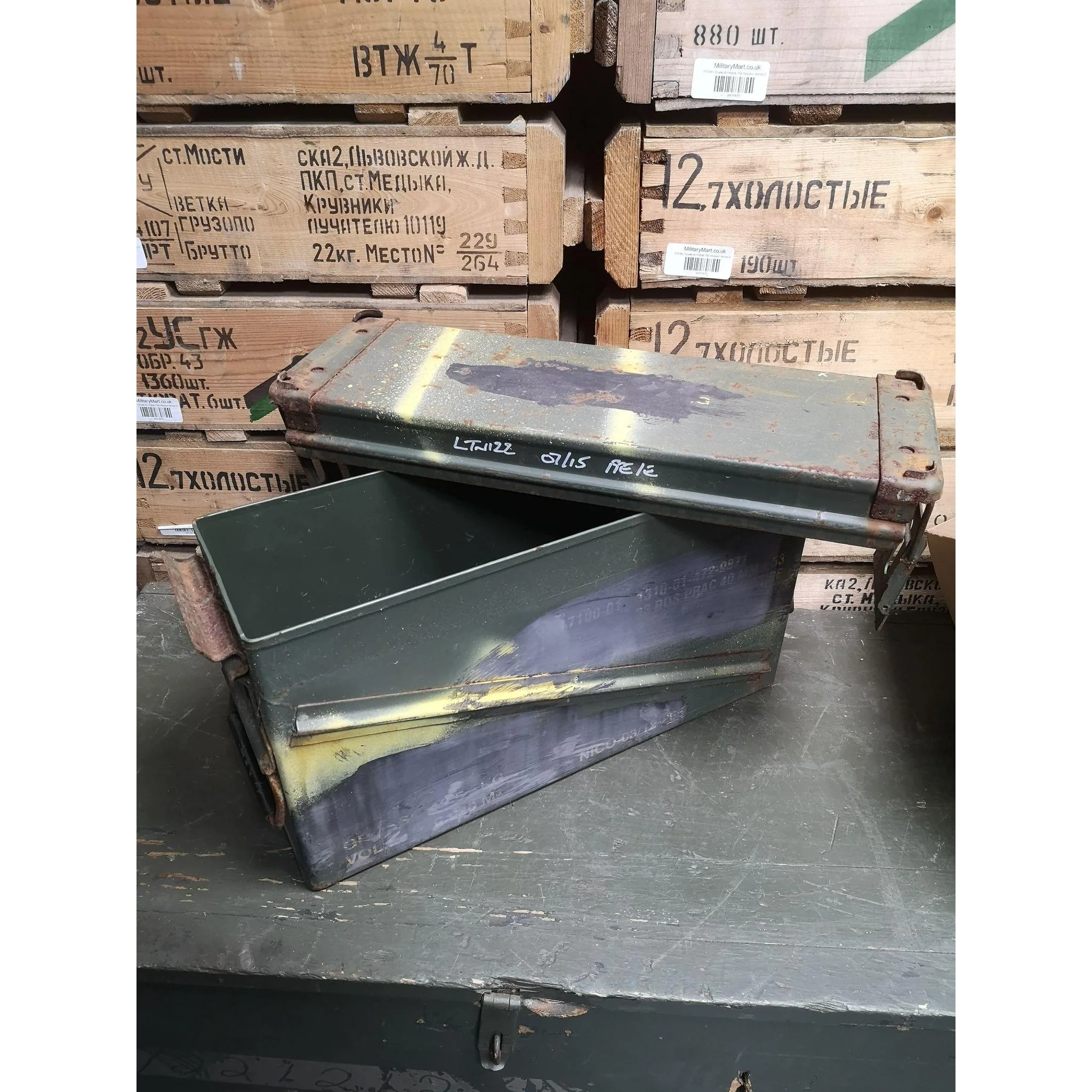 40mm Ammo Tin grade B - Image 2