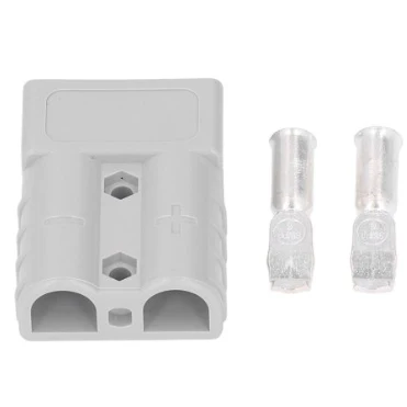50A Anderson Style Plug Housing - Grey High Current Connector