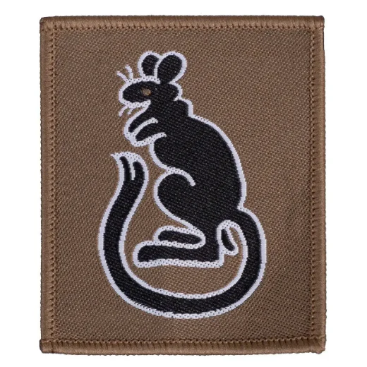 7th Armoured Brigade "Desert Rats" TRF Patch – Desert Subdued (Hook & Loop)