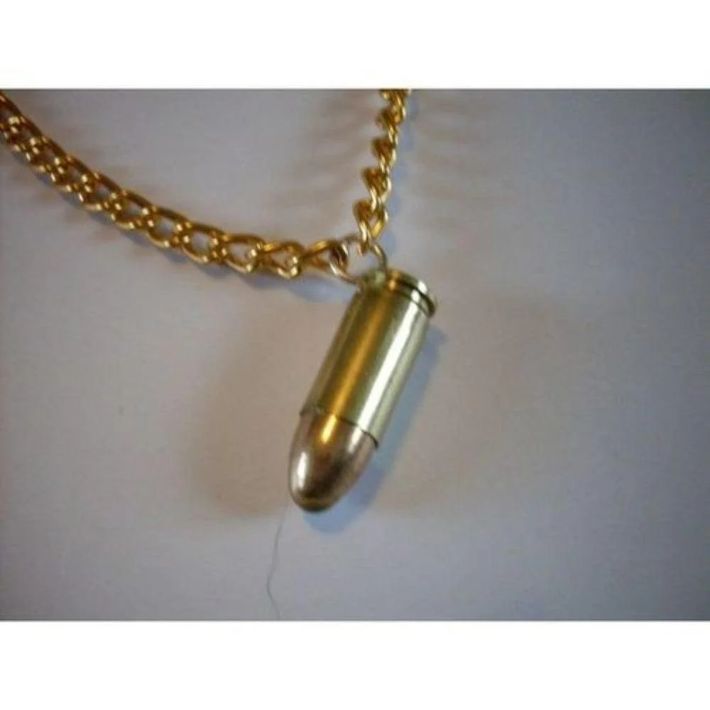 9mm Inert Bullet Pendant