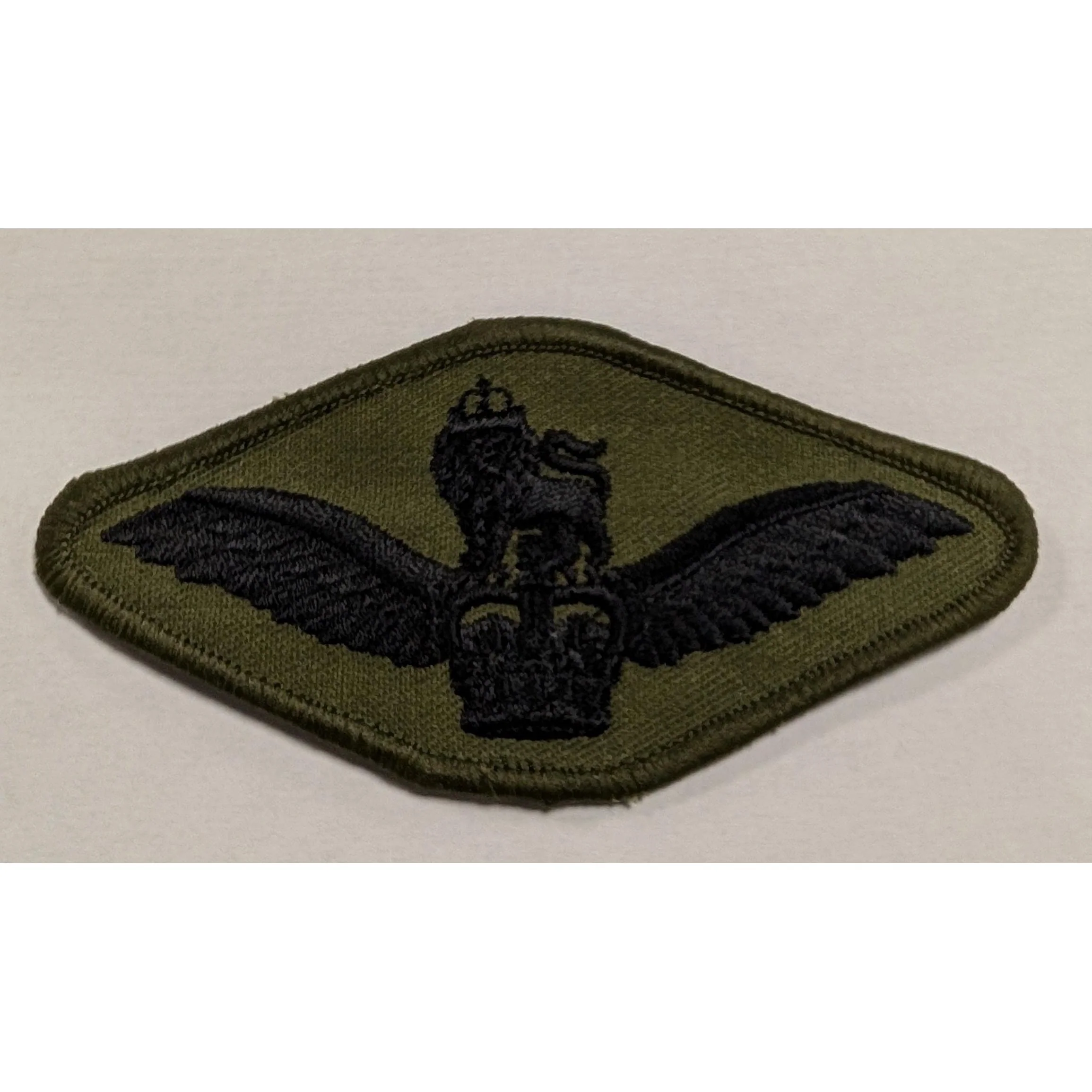 Army Air Corps (AAC) Pilot Qualification Wings – Subdued Sew-On Patch