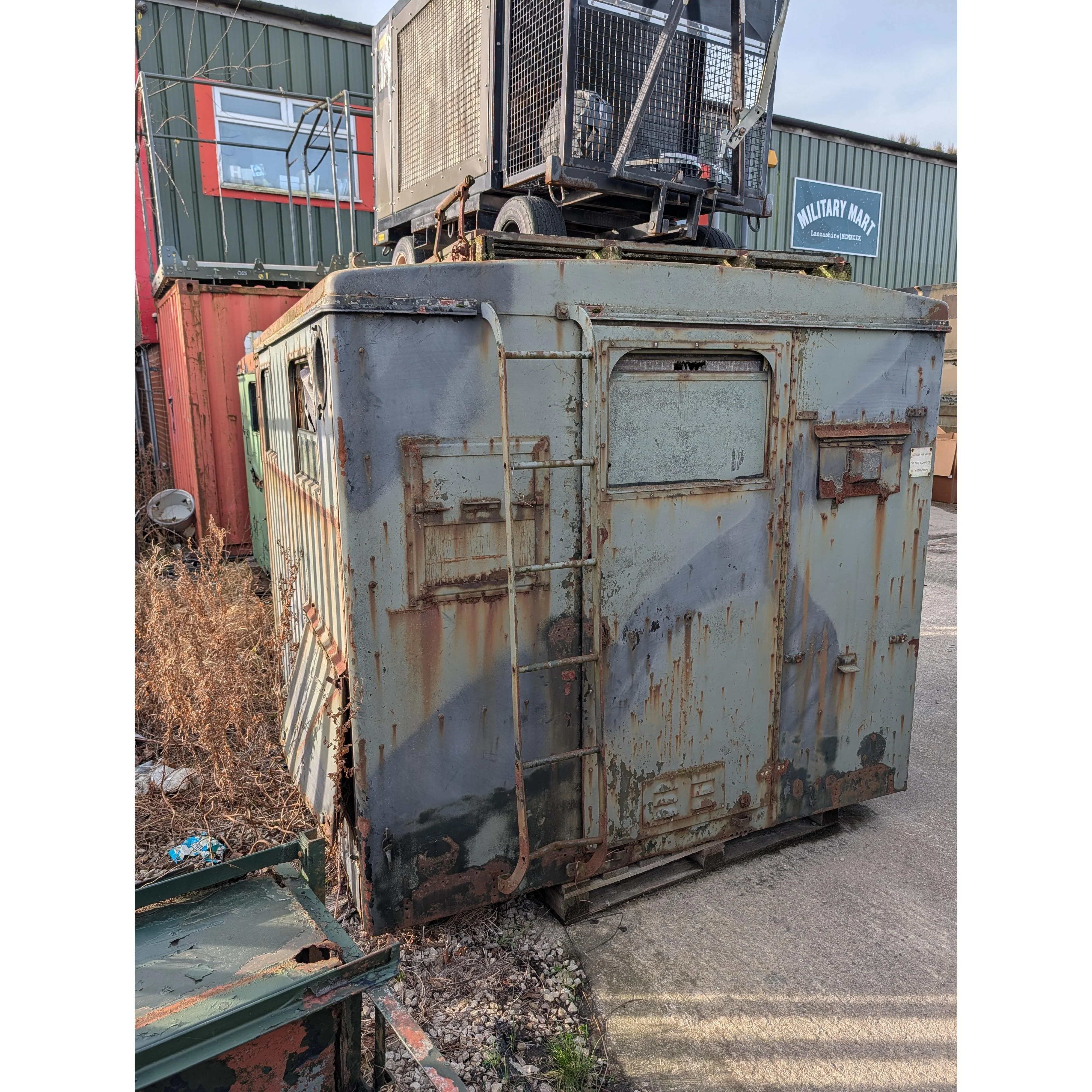 Austin K9 Radio Truck Body – Genuine Military Surplus (1)