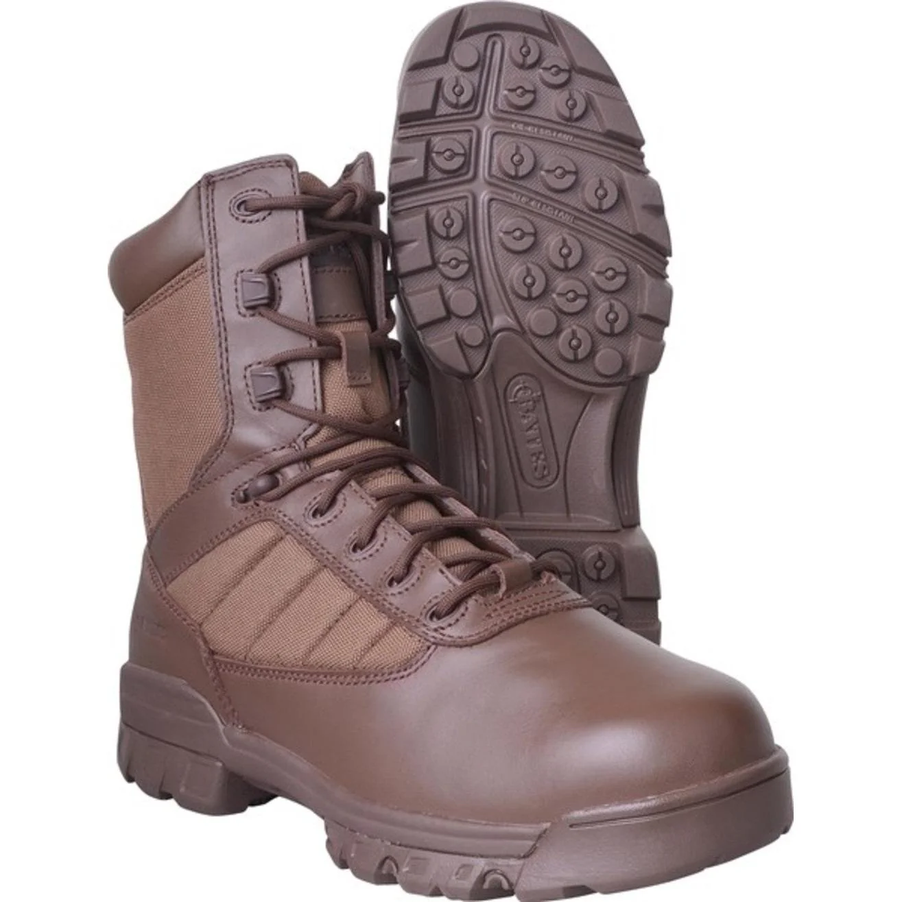 British Army Bates Brown Patrol Boots - Grade A - Image 2