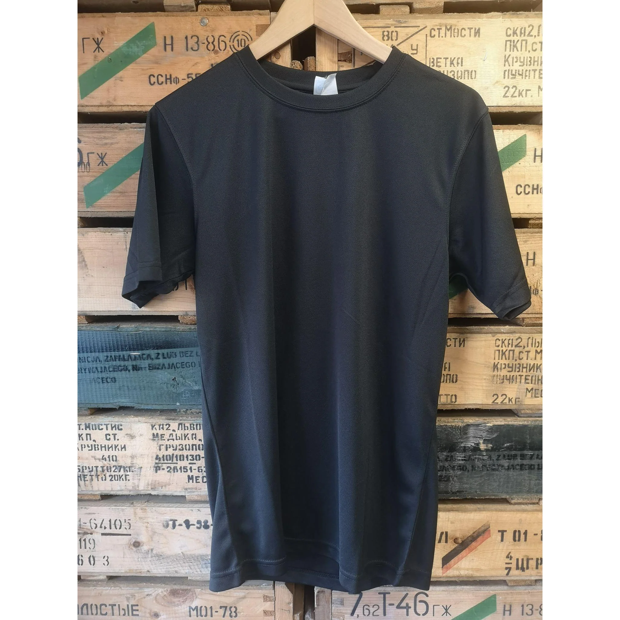 Black Cool Wick t shirt NEW