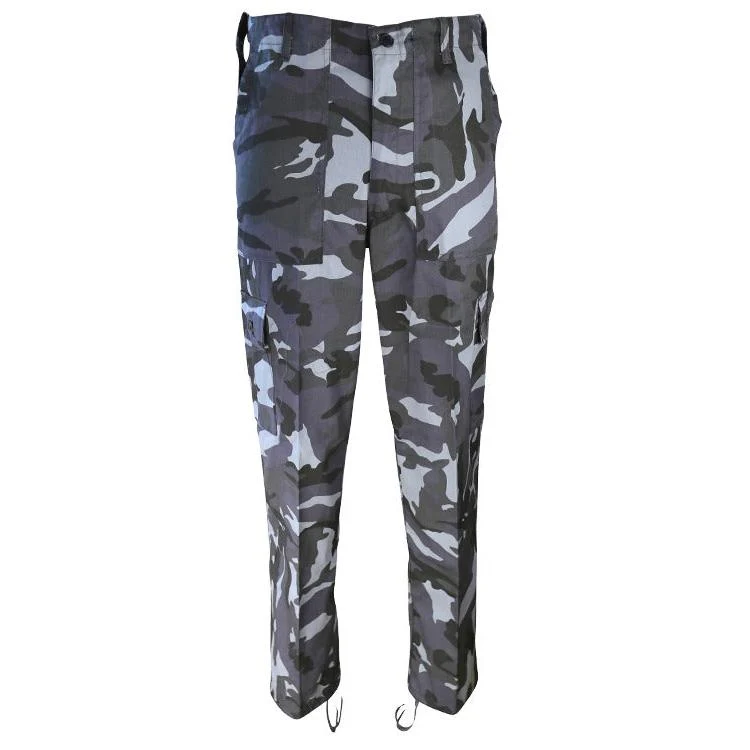 Blue Camo Kombat Trousers