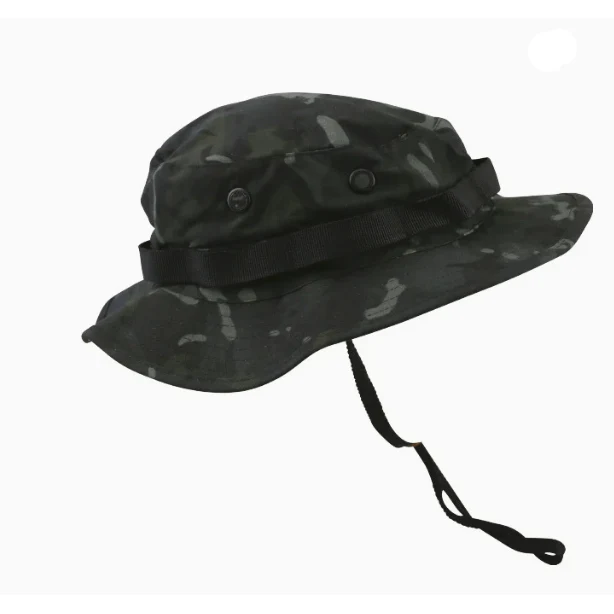 Boonie Hat - US Style Jungle Hat - Black BTP