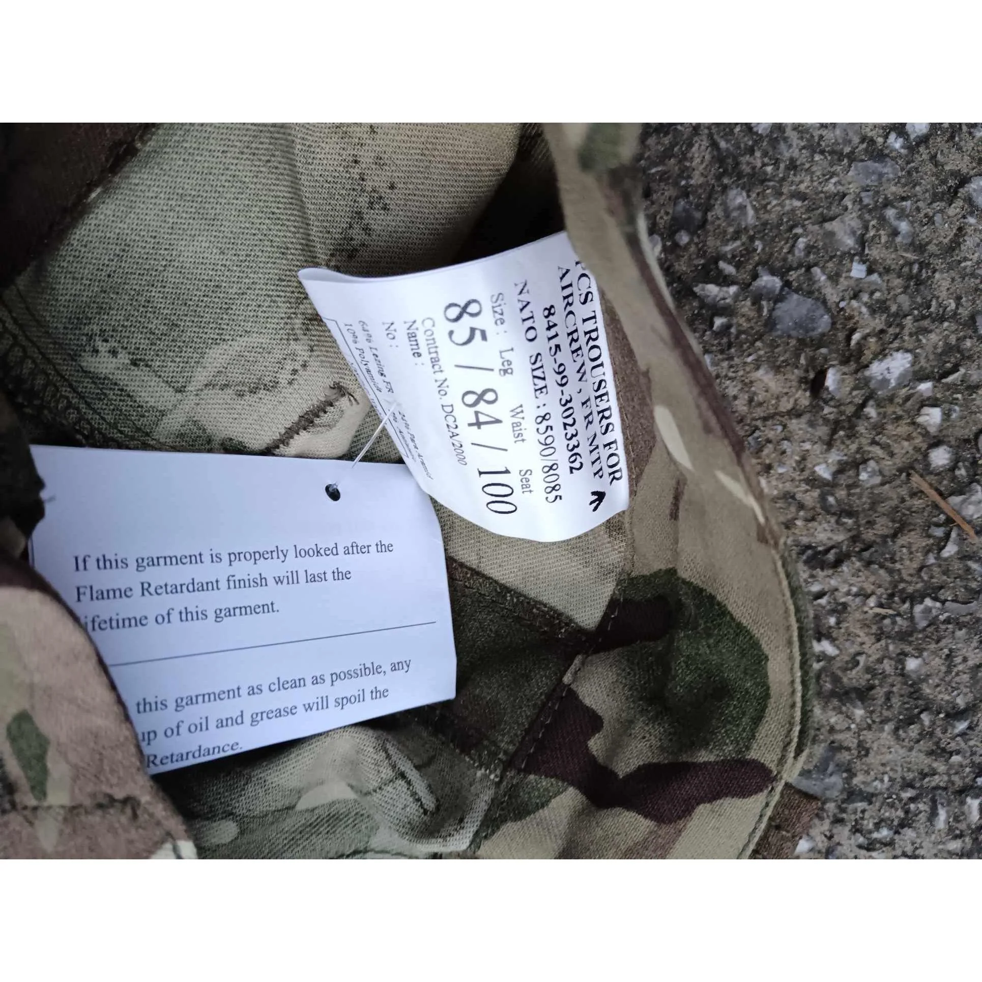 British army Aircrew MTP PCS Trousers - NEW - Image 4