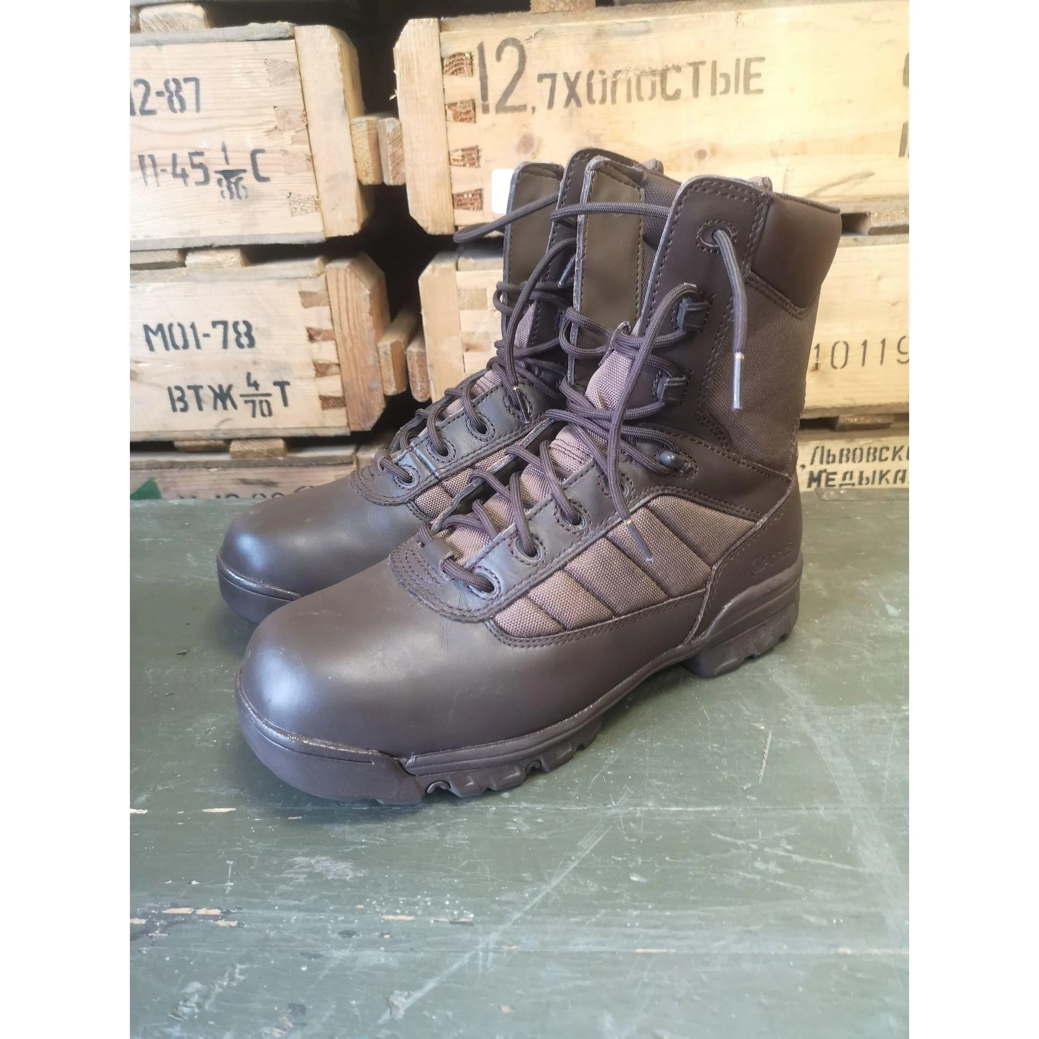 British Army Bates Brown Patrol Boots - Grade A+
