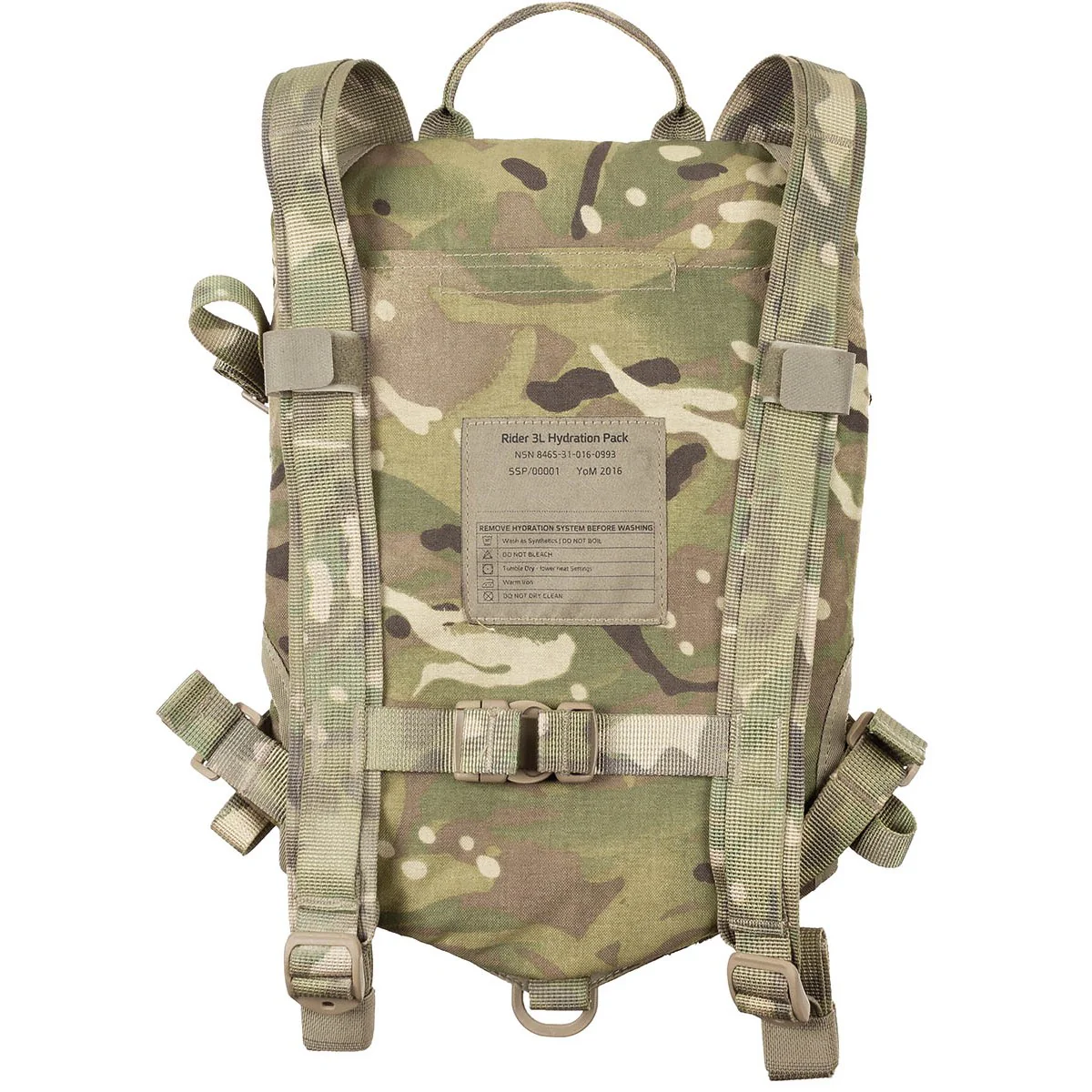 British Army Rider 3L Hydration System MTP - Image 3