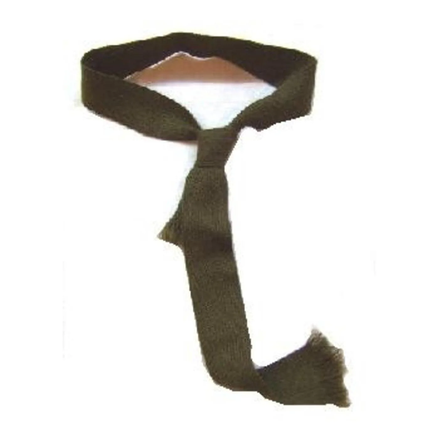 British Army Issue Khaki Wool Tie
