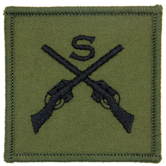 British Army Sniper Qualification Patch – Subdued