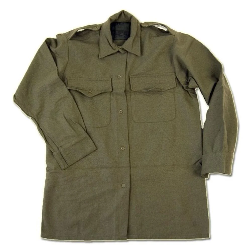 British Army Wool Field Shirt | WWII Heritage Style