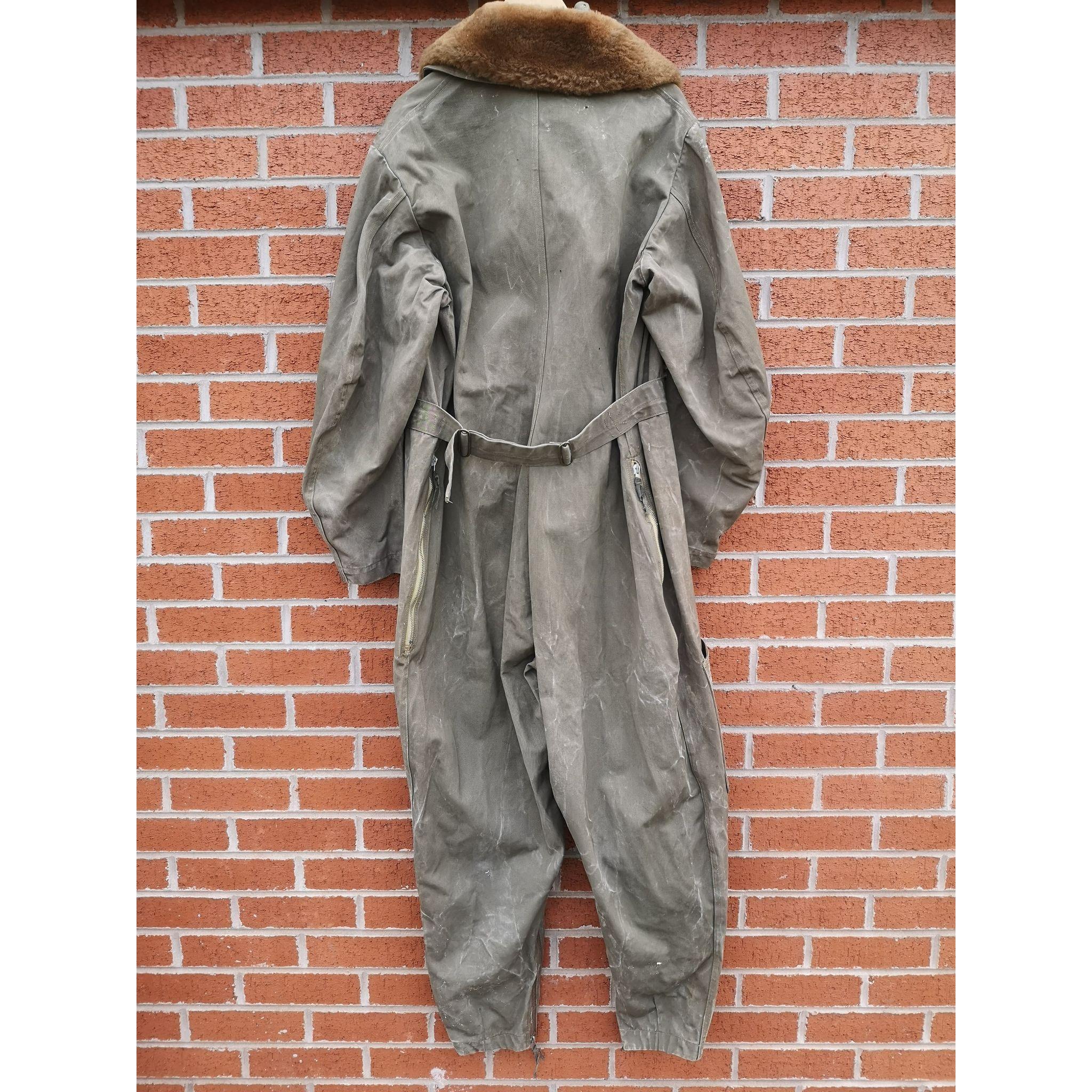 British RAF Flight Coverall dated 1941 Sidcot - Image 3