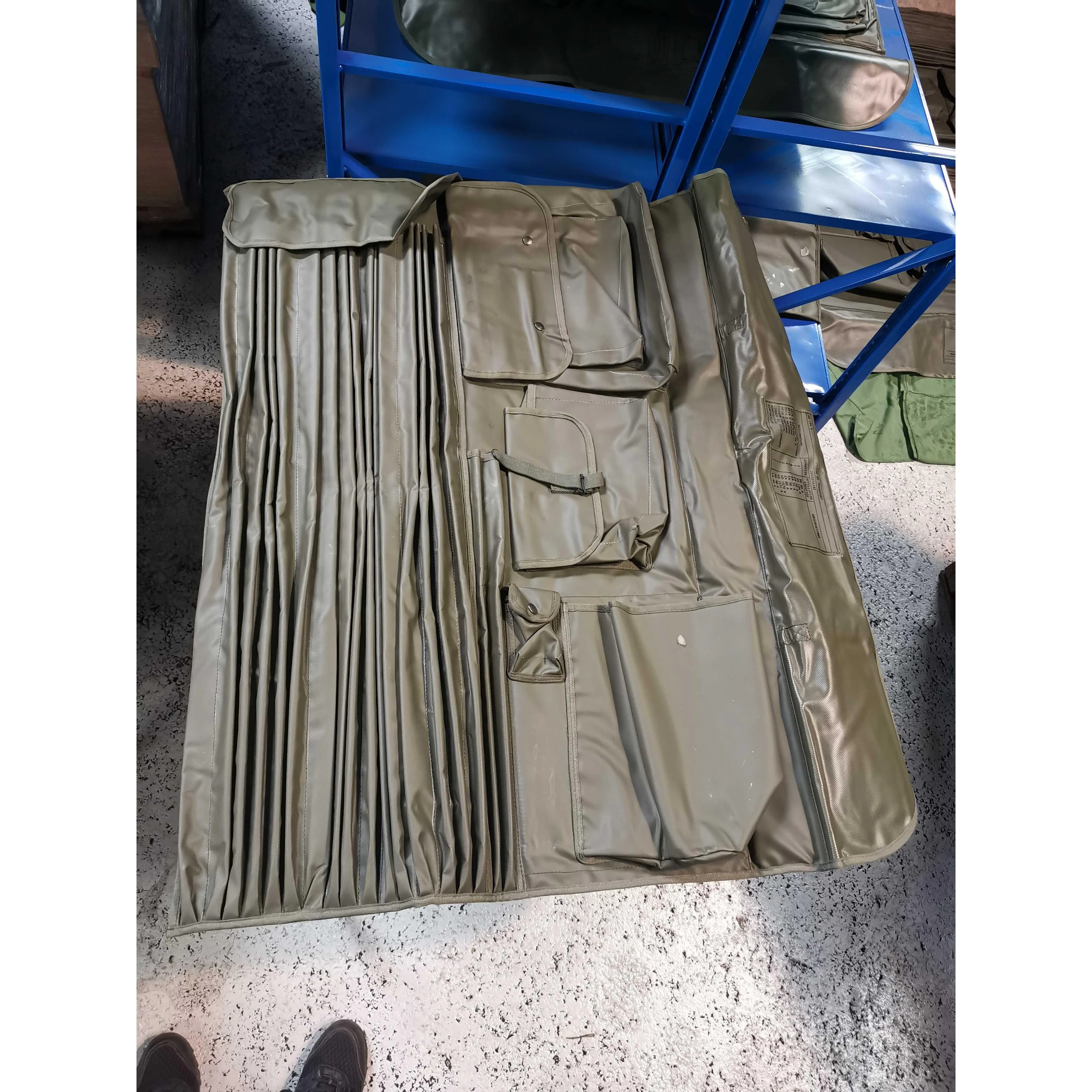 Bulk 20x French Army Comms Tool Roll / Holdall - Image 3