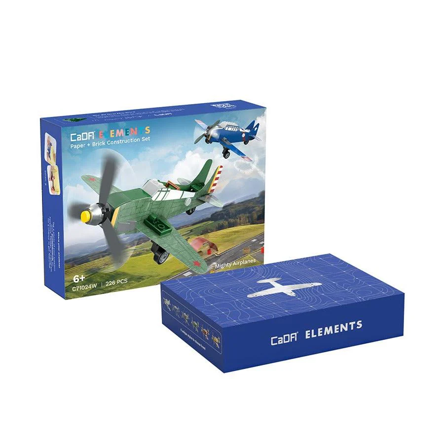 C71024W - Transport Aircraft Play Set / Blocks - Image 3