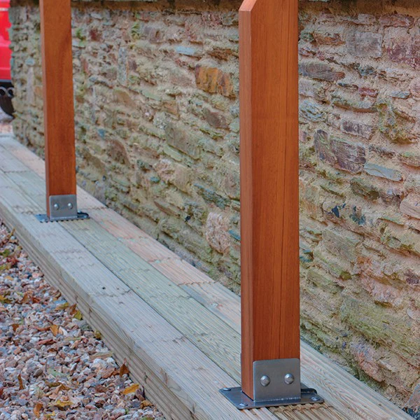 Collingwood 1W Wooden LED Bollard (Iroko Wood) - New - Image 3
