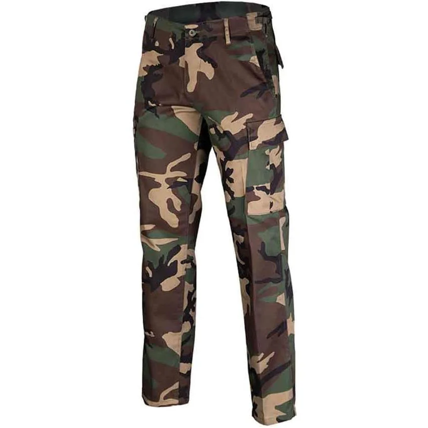 Combat BDU Trousers Woodland Camo