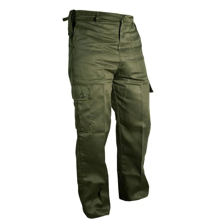 olive green kombat trouser - Image 2