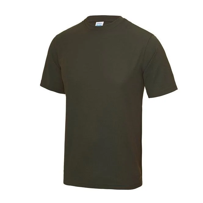 PCS Dark Olive Cool Wick t shirt NEW