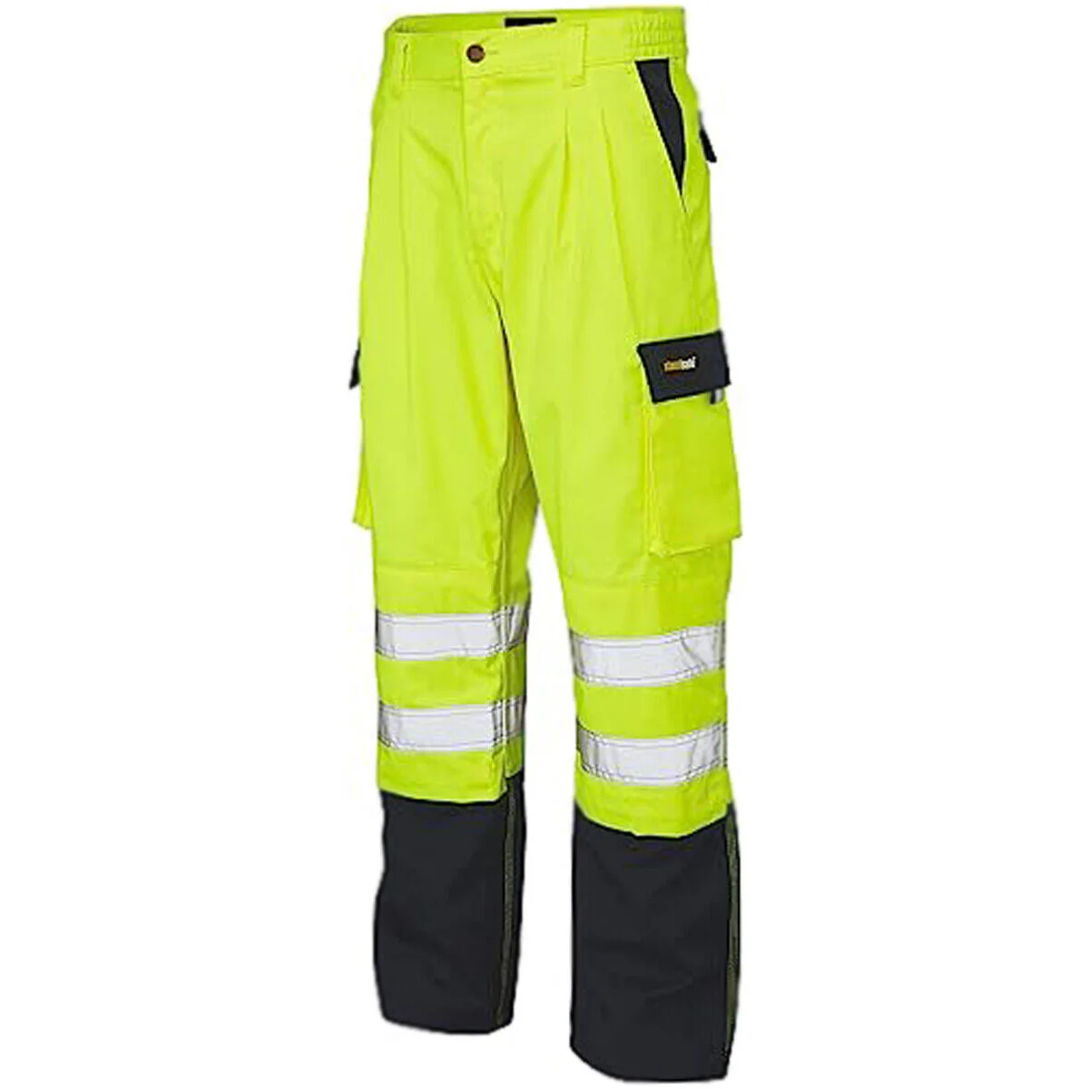 Mens Hi Vis Polycotton Safety Work Trousers - HV039 - Image 2