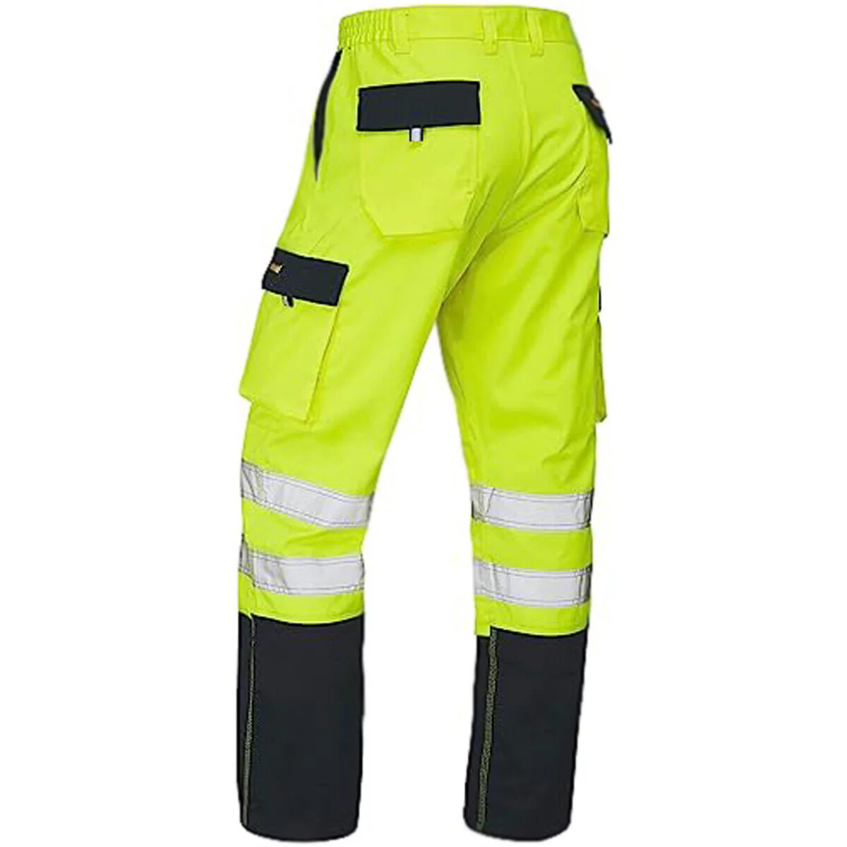 Mens Hi Vis Polycotton Safety Work Trousers - HV039 - Image 5