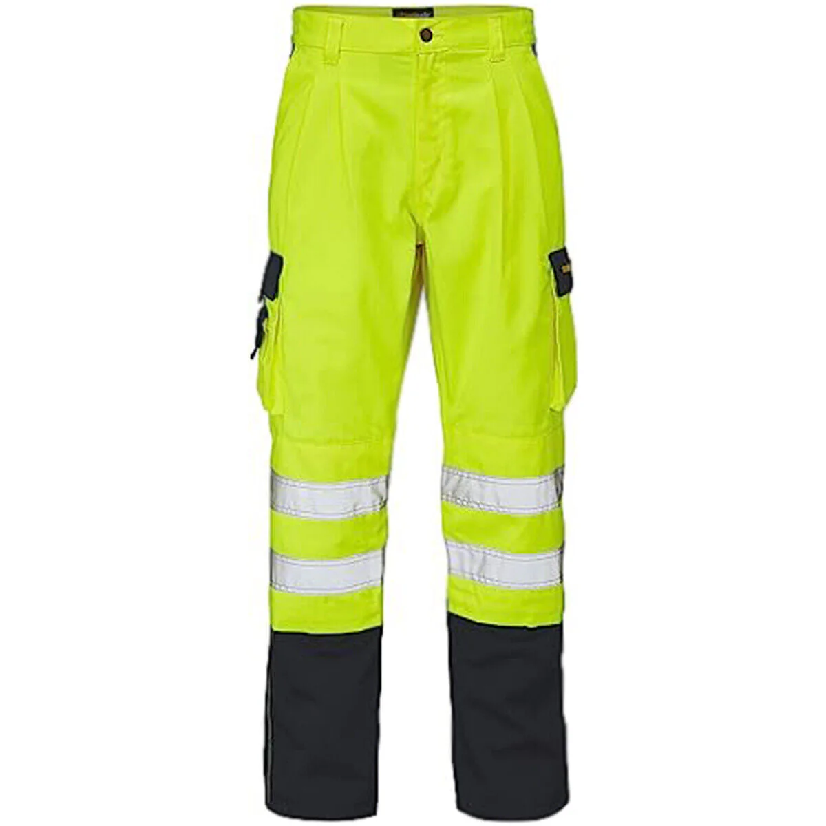 Mens Hi Vis Polycotton Safety Work Trousers - HV039 - Image 7