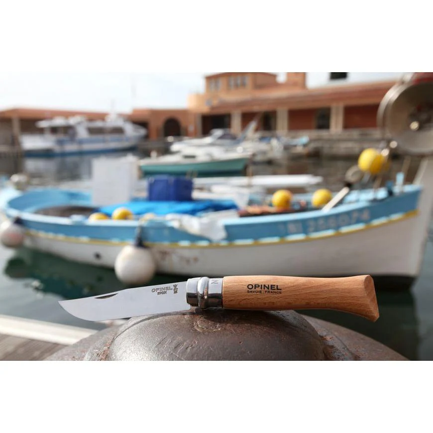 Opinel Classic Knife No. 7 - Stainless Steel - Image 3