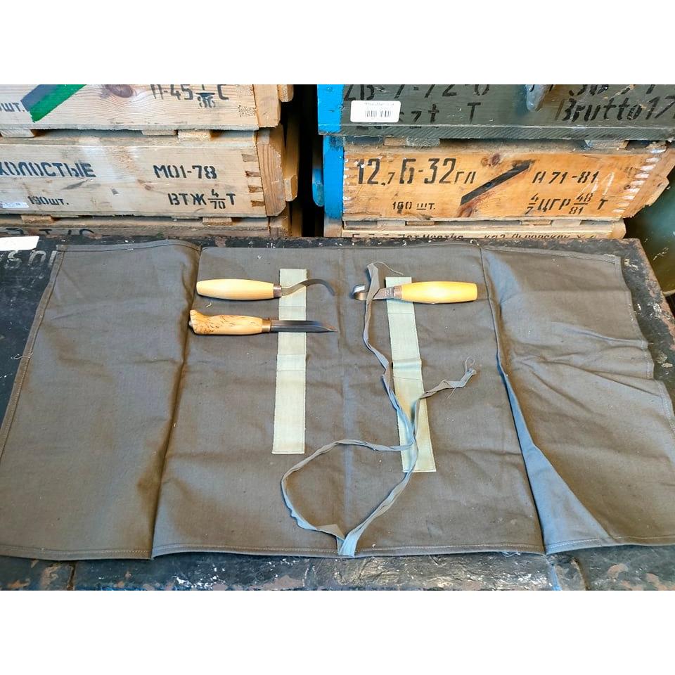 Swedish army tool roll Large- Grey - Image 4