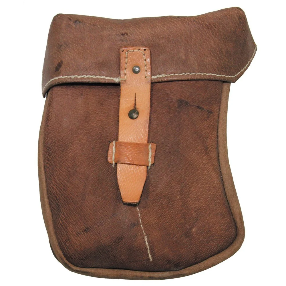 Rare Czech Vz. 58 Leather 4-Cell Magazine Pouch – Grade A Surplus