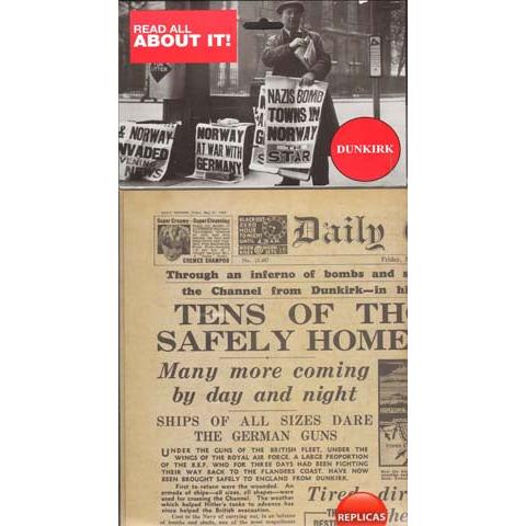 Daily Express 31st May 1940 - Dunkirk Evacuation - Newspaper Reproduction