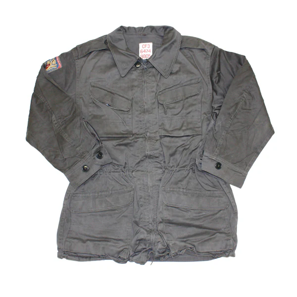 Danish M71 Civil Defence Jacket – Heavy Duty Grey Cotton Surplus