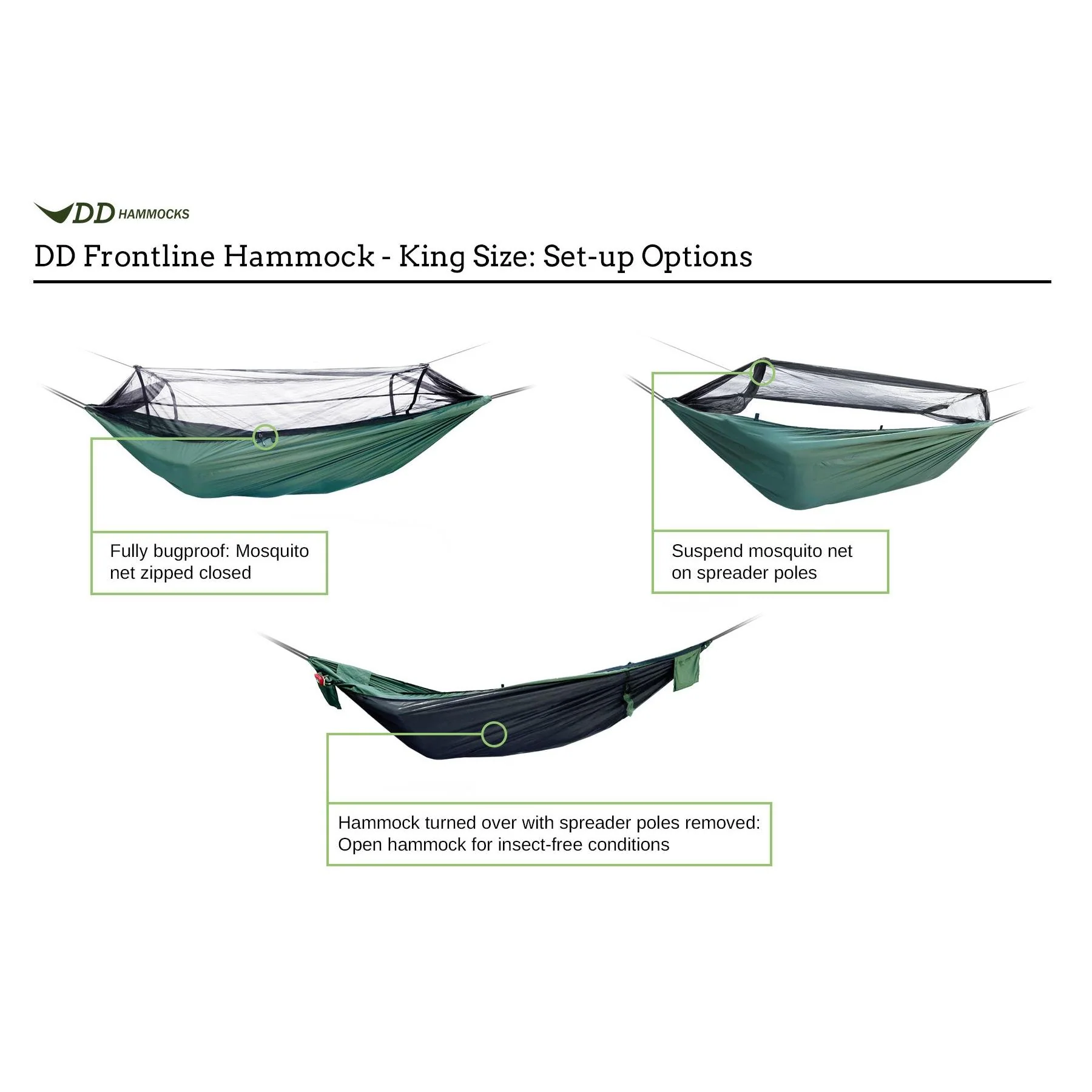 DD Hammocks Frontline King Size Hammock - Image 6