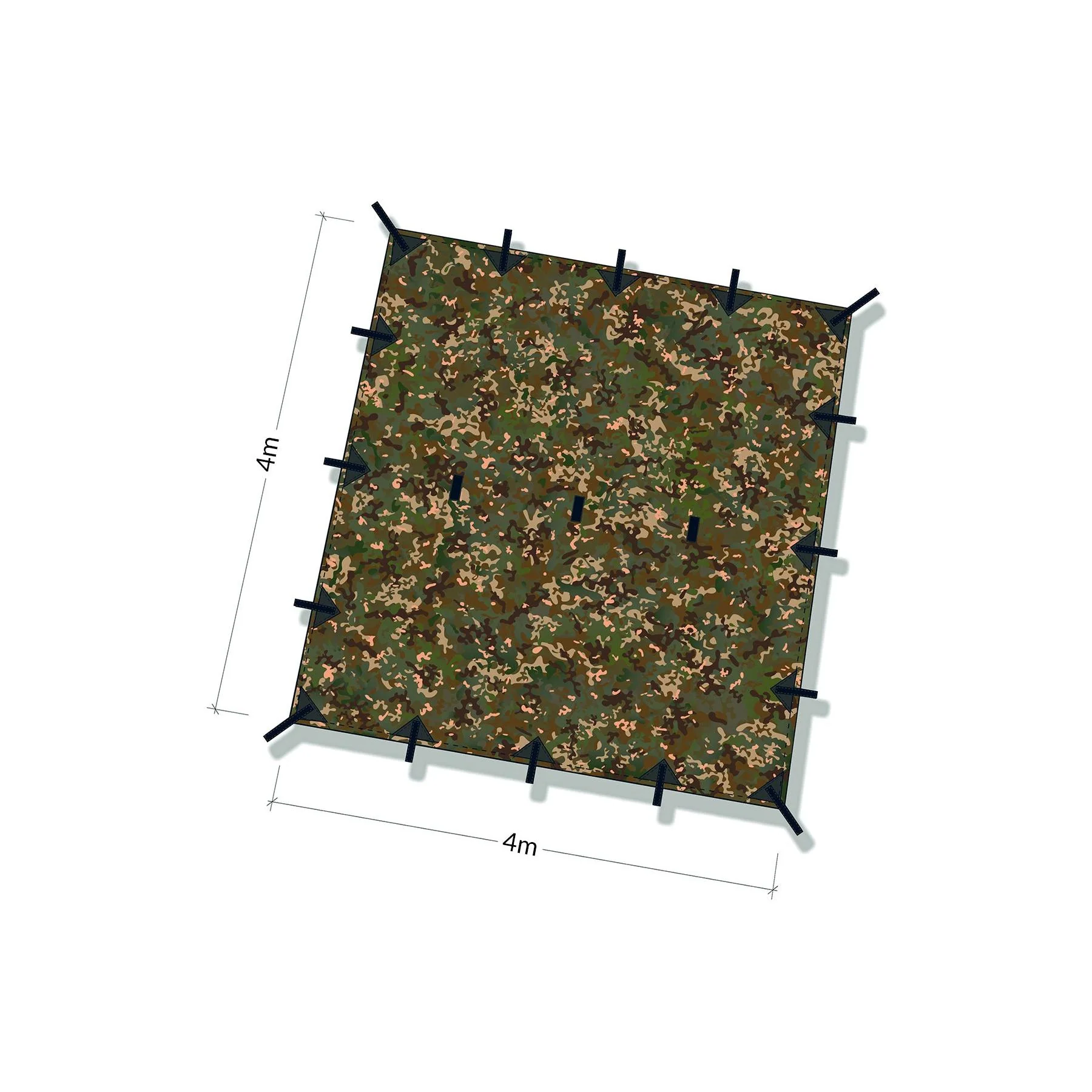 DD Hammocks 4x4 Tarp MC - Image 3