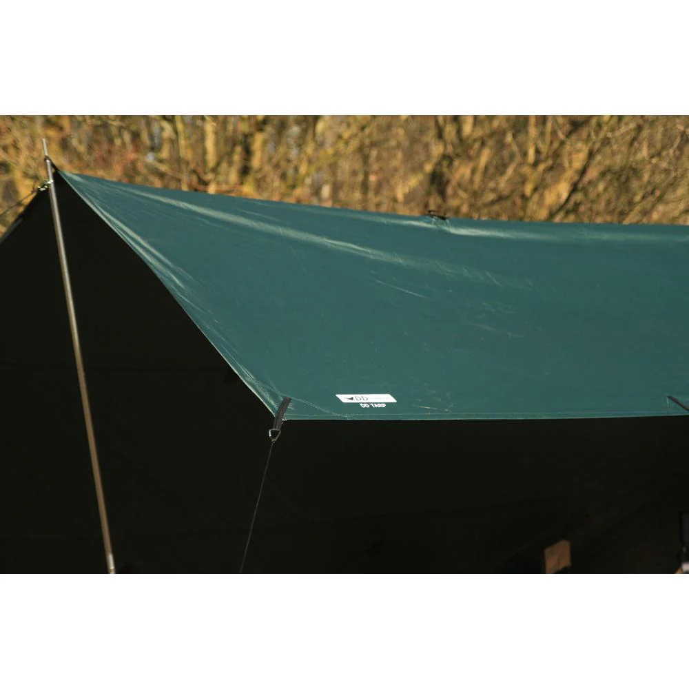 DD Hammocks 5 x 5 tarp Olive Green - Image 9