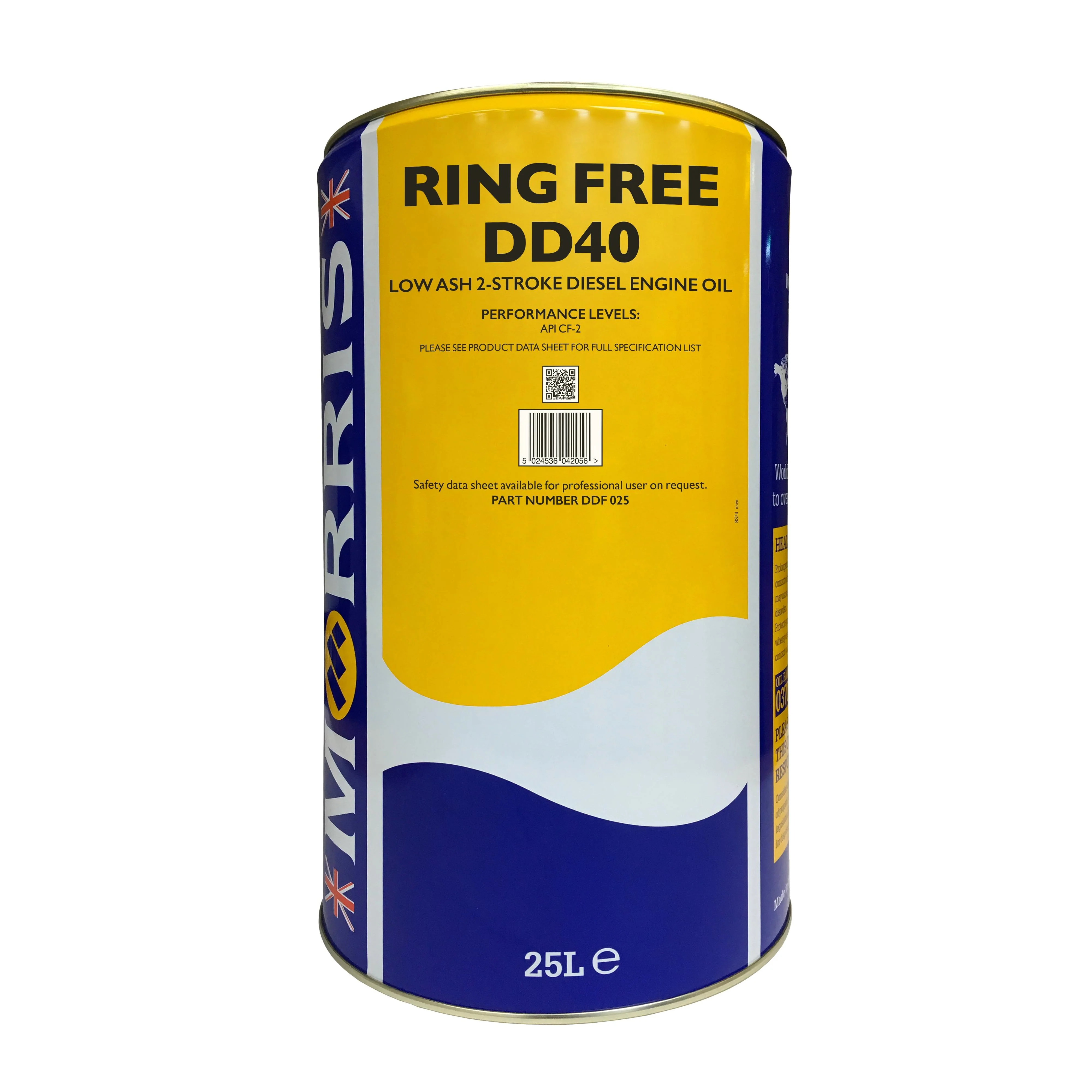Ring Free DD 40 2-Stroke Diesel 25L Engine Oil - Detroit Diesel