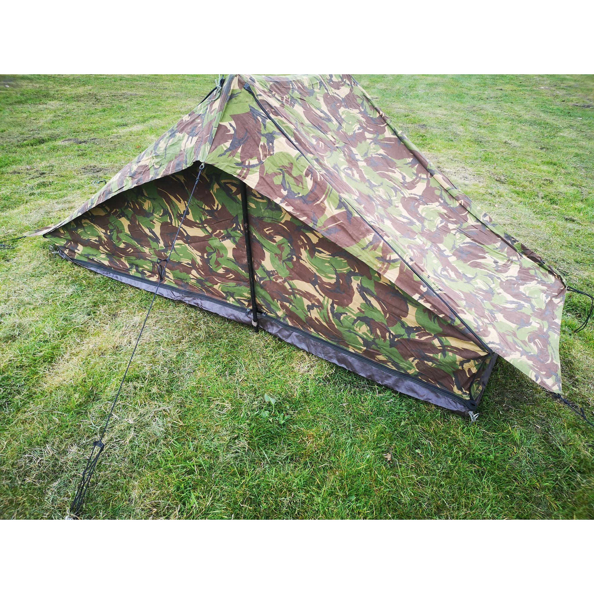 Dutch Army DPM Woodland Tent - Like New - Image 2