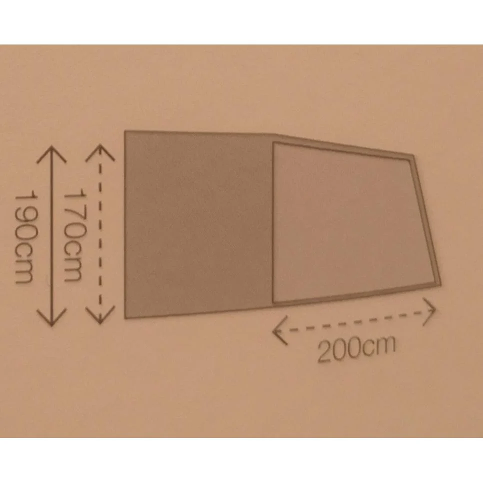 Elm 4 - 2 Bedroom Family Tent - Image 2