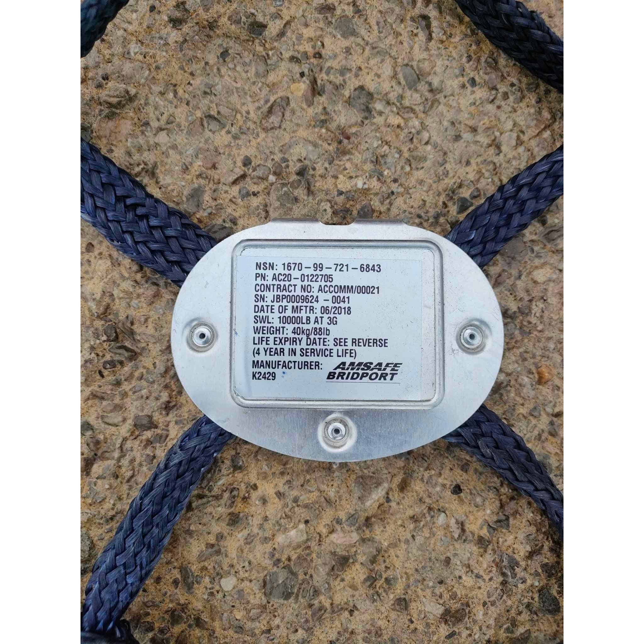 Ex British Military Cargo Net - Amsafe Bridport - Image 3