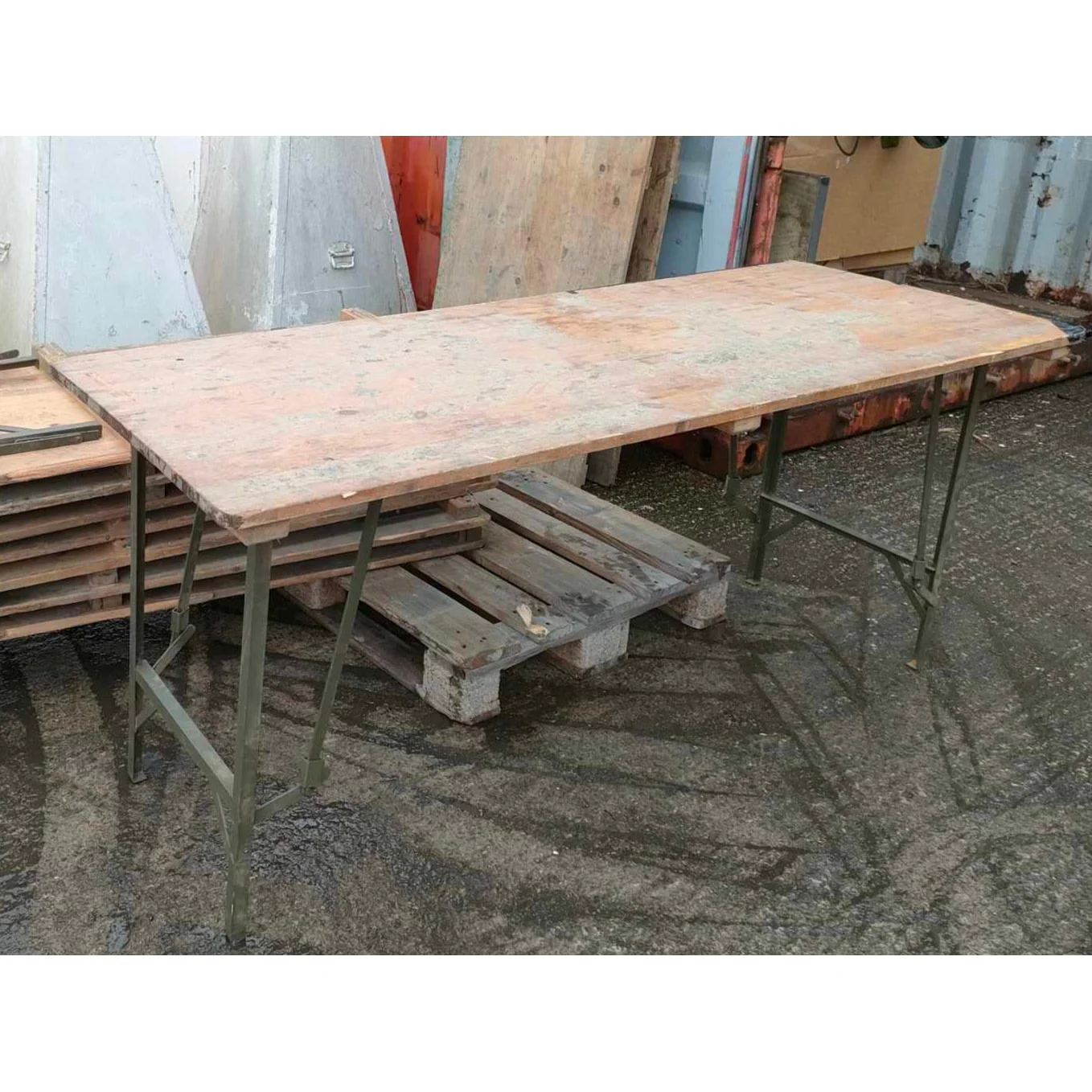Ex British Military Trestle Tables