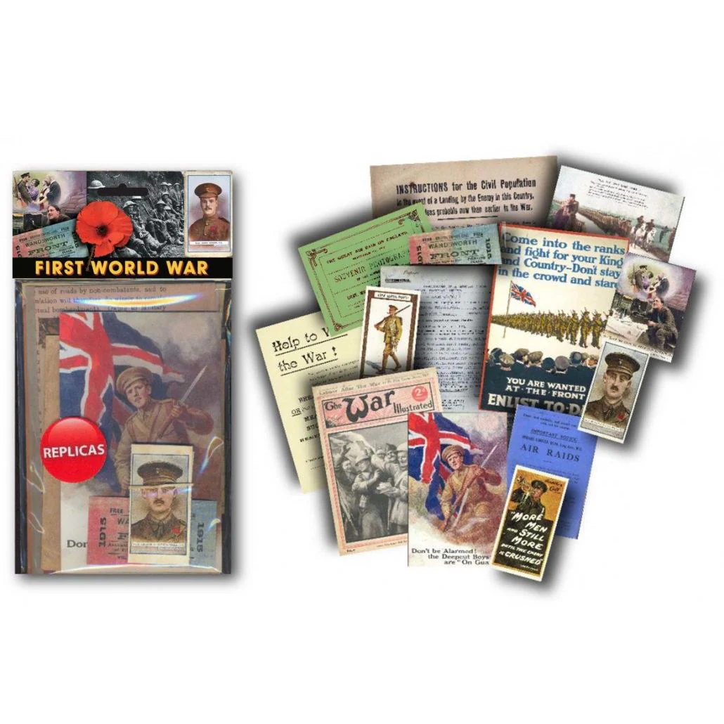 First World War Memorabilia Pack - WWI Document Reproductions