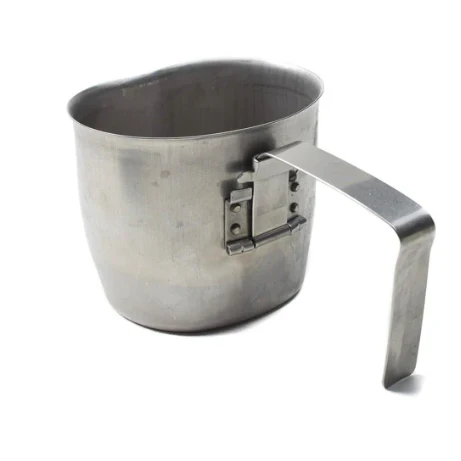 Genuine Austrian / US Army Stainless Steel Canteen Cup - Used Grade A - Image 3