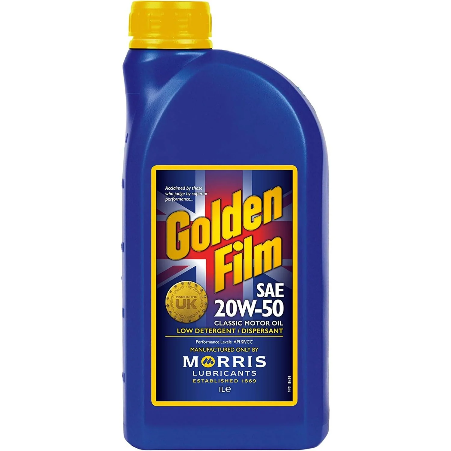 GOLDEN FILM 20W-50 - Classic Motor Oil - Image 3
