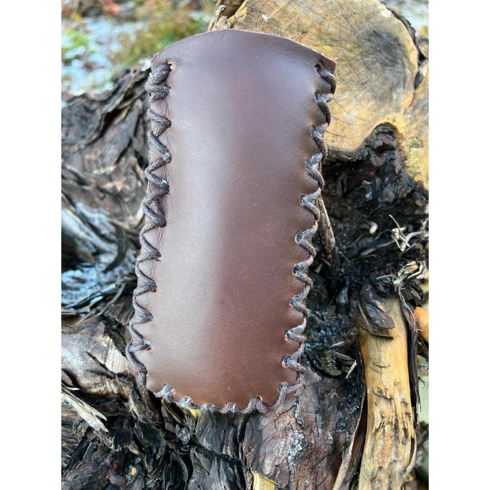 Handmade Leather Pan Handle Sleeve - Image 3