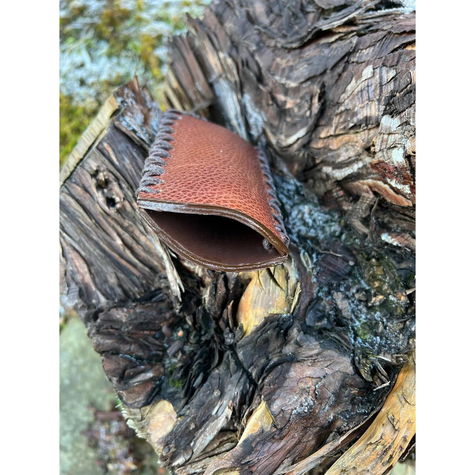 Handmade Leather Pan Handle Sleeve - Image 4