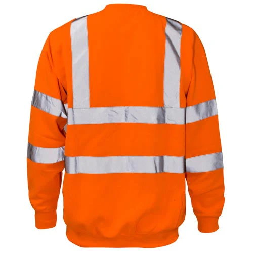Hi Vis Crew Neck Sweatshirt - Image 2