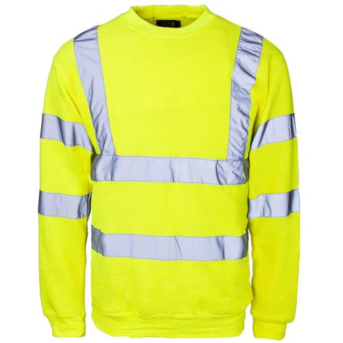 Hi Vis Crew Neck Sweatshirt - Image 3
