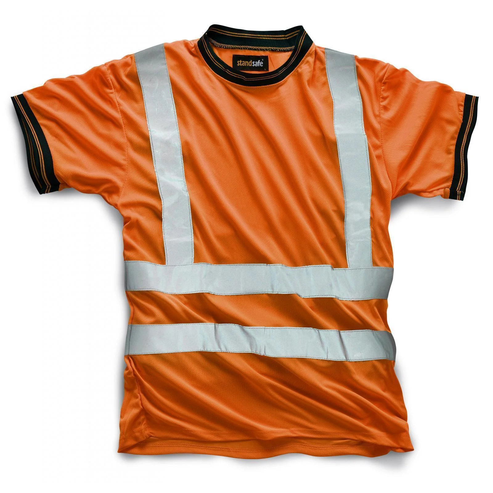 Hi Vis HV007 Short Sleeve Crew Neck T-Shirt - Image 3