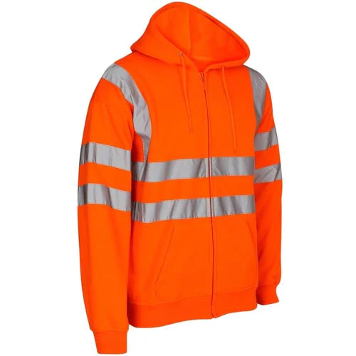 Hi Vis HV311 Zip Hoodie - Image 3
